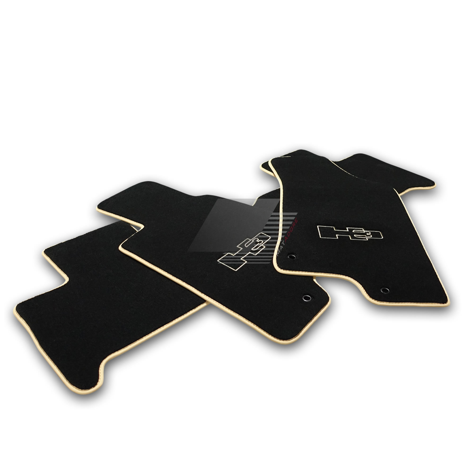 HUMMER H3 Velour Car Mats 2005-2010 #H3
